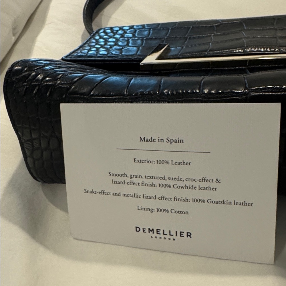 DeMellier croc effect evening bag - Picture 5 of 5